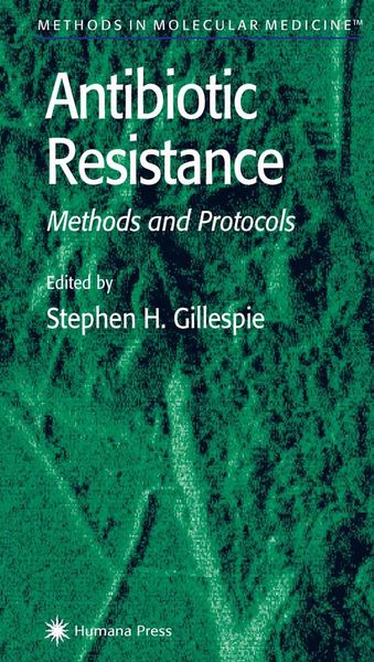 Produktbild: Antibiotic Resistance Methods and Protocols