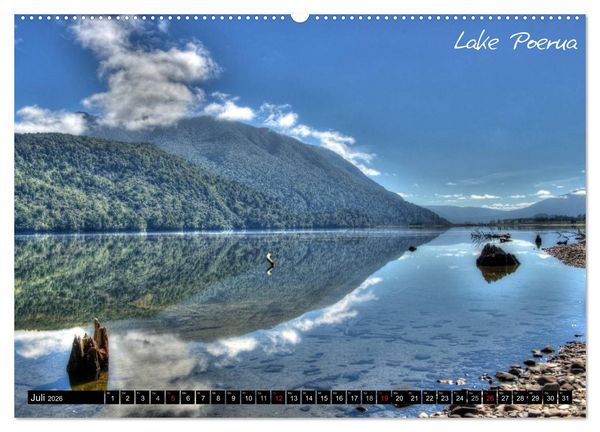 Produktbild: Neuseeland (Wandkalender 2026 DIN A2 quer), CALVENDO Monatskalender