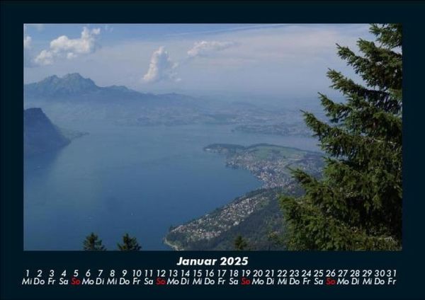 Produktbild: Die Seen der Erde 2025 Fotokalender DIN A5