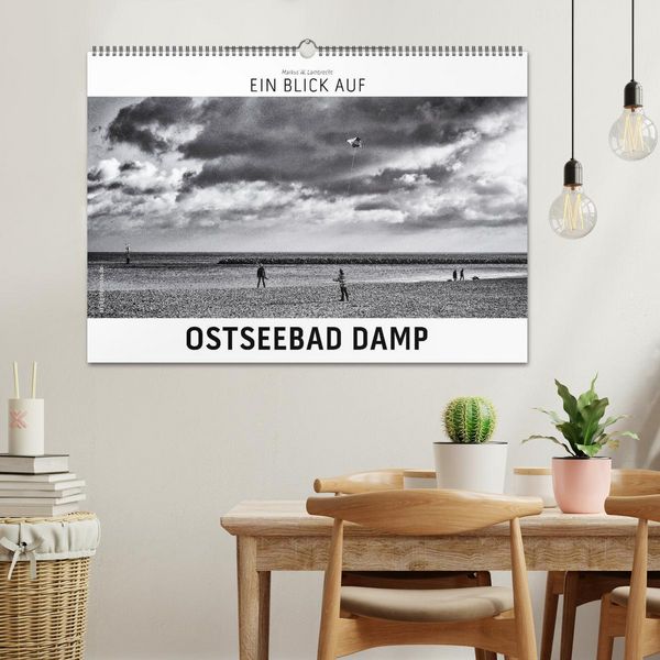 Produktbild: Ein Blick auf Ostseebad Damp (Wandkalender 2026 DIN A2 quer), CALVENDO Monatskalender
