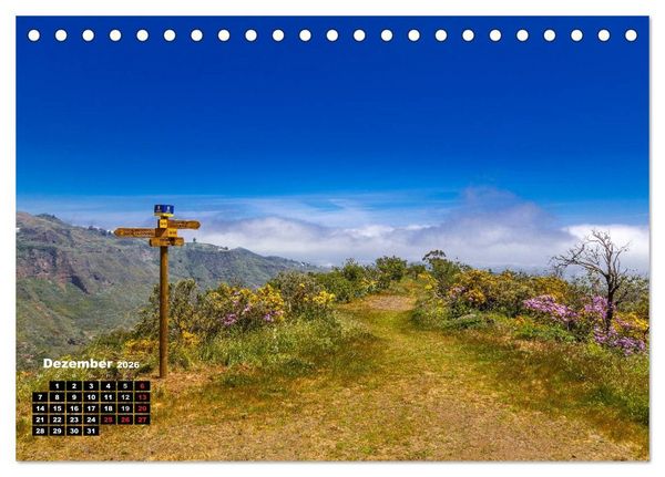 Produktbild: Auf Schusters Rappen... Gran Canaria (Tischkalender 2026 DIN A5 quer), CALVENDO Monatskalender