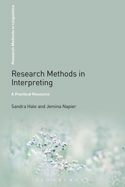 Produktbild: Research Methods in Interpreting