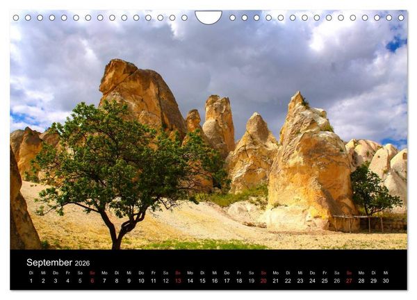 Produktbild: T&uuml;rkei - fantastisches Kappadokien (Wandkalender 2026 DIN A4 quer), CALVENDO Monatskalender