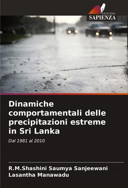 Produktbild: Dinamiche comportamentali delle precipitazioni estreme in Sri Lanka