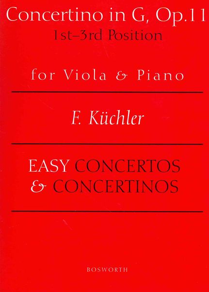 Produktbild: Concertino in G, Op. 11