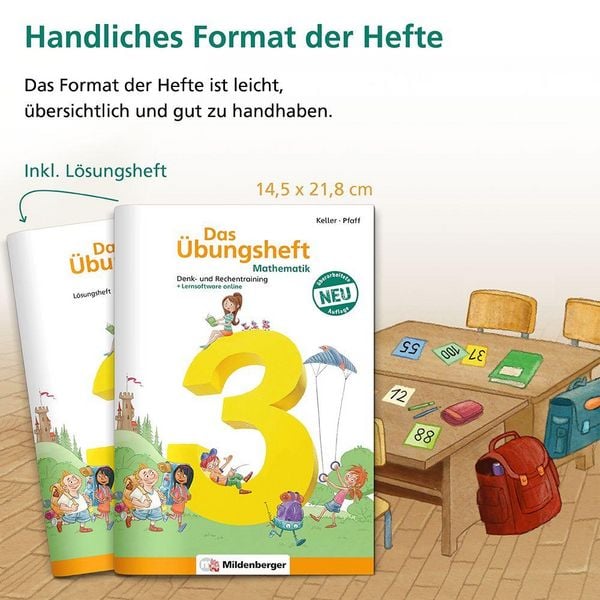 Produktbild: Das &Uuml;bungsheft Mathematik 3 - &Uuml;berarbeitete Neuauflage