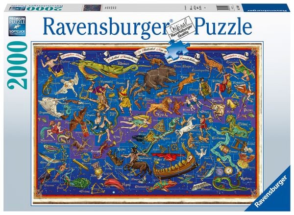 Produktbild: Erwachsenenpuzzle 2000 Teile - Sternbilder