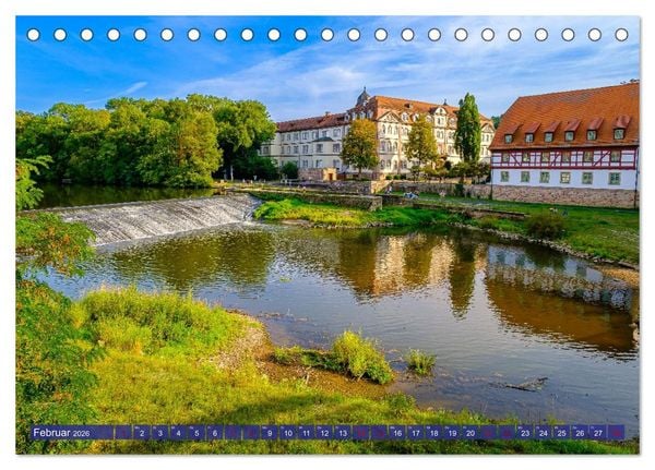 Produktbild: Die Fulda (Tischkalender 2026 DIN A5 quer), CALVENDO Monatskalender