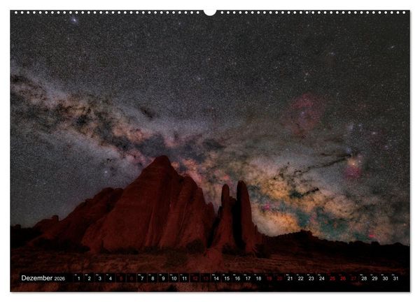 Produktbild: Deepsky XVIII (Wandkalender 2026 DIN A2 quer), CALVENDO Monatskalender