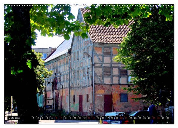 Produktbild: Tilsit - Grenzstadt an der Memel (Wandkalender 2026 DIN A2 quer), CALVENDO Monatskalender