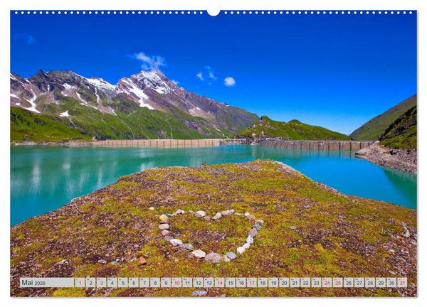 Produktbild: Die Hochgebirgs-Stauseen (Wandkalender 2026 DIN A2 quer), CALVENDO Monatskalender
