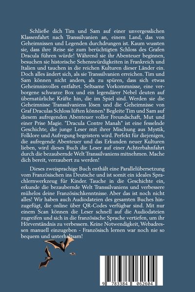 Produktbild: Lerne Franz&ouml;sisch mit Dracula Contre Manah