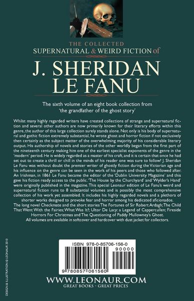 Produktbild: The Collected Supernatural and Weird Fiction of J. Sheridan Le Fanu