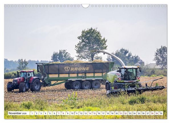 Produktbild: Landwirtschaft im Norden (Wandkalender 2026 DIN A3 quer), CALVENDO Monatskalender