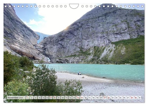Produktbild: Wandern in Norwegen - Einklang von Gebirge und Meer (Wandkalender 2026 DIN A4 quer), CALVENDO Monatskalender