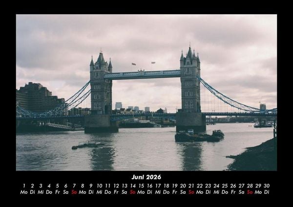 Produktbild: London 2026 Fotokalender DIN A3