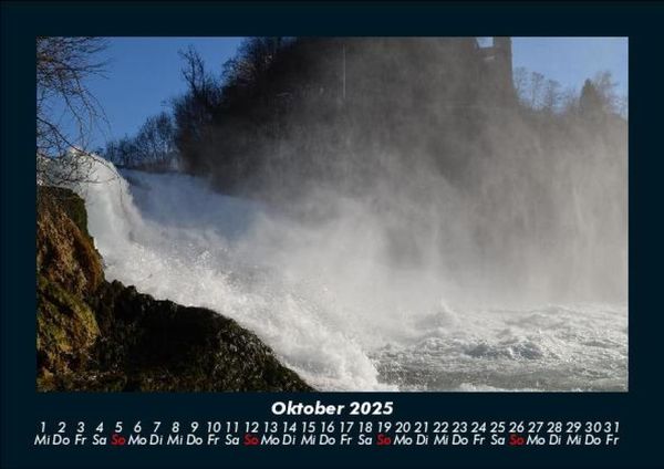 Produktbild: Wasserf&auml;lle 2025 Fotokalender DIN A5