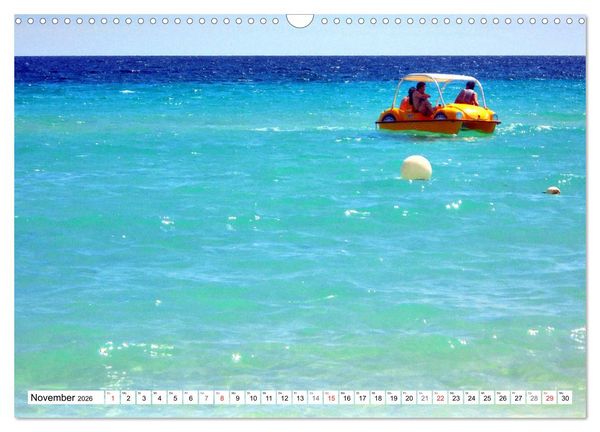 Produktbild: Lust auf Meer - Wasserfreuden in Kuba (Wandkalender 2026 DIN A3 quer), CALVENDO Monatskalender