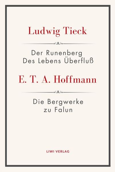 Produktbild: Der Runenberg / Des Lebens &Uuml;berflu&szlig; / Die Bergwerke zu Falun