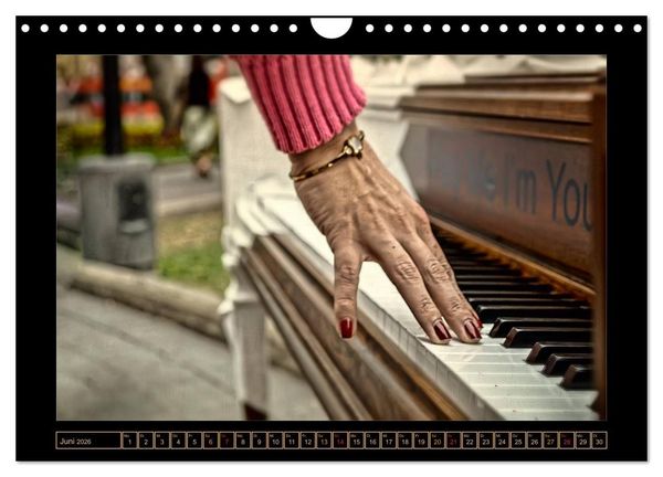 Produktbild: Klavier - Solo f&uuml;r zehn Finger (Wandkalender 2026 DIN A4 quer), CALVENDO Monatskalender