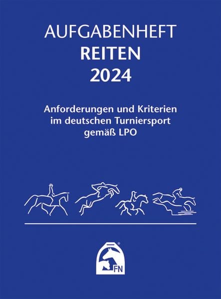 Produktbild: Aufgabenheft &ndash; Reiten 2024