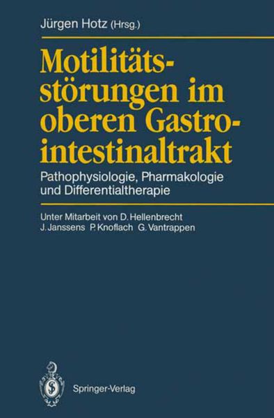 Produktbild: Motilit&auml;tsst&ouml;rungen im oberen Gastrointestinaltrakt