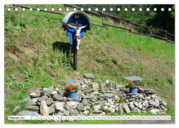 Produktbild: Kreuze und Kruzifixe rund um Simmerath in der Eifel (Tischkalender 2026 DIN A5 quer), CALVENDO Monatskalender