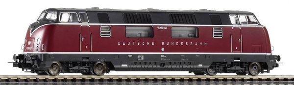 Piko H0 59700 H0 Diesellok BR V 200 (V200.0) der DB V200.0 mit kleiner Frontklappe