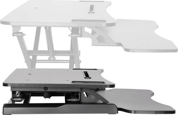 Produktbild: Digitus DA-90380-1 Sitz-Steh-Schreibtischaufsatz H&ouml;hen-Bereich: 100 bis 500mm Schwarz
