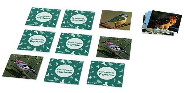 Produktbild: Einheimische Vogelarten &ndash; das Memo-Spiel