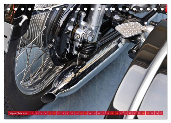 Produktbild: Horex Regina 3 mit Steib Seitenwagen S 501 (Tischkalender 2026 DIN A5 quer), CALVENDO Monatskalender