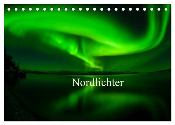 Produktbild: Nordlichter (Tischkalender 2026 DIN A5 quer), CALVENDO Monatskalender