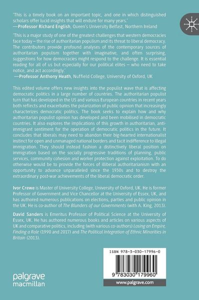 Produktbild: Authoritarian Populism and Liberal Democracy