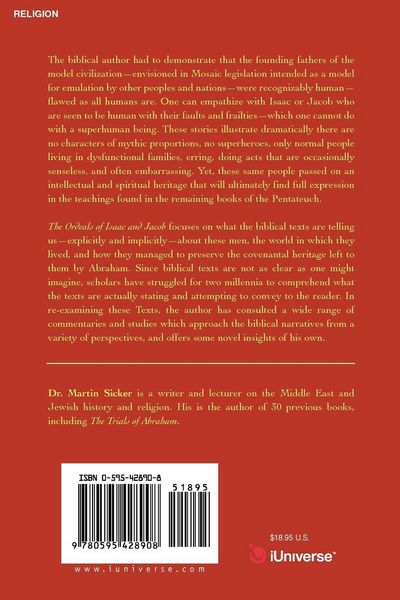 Produktbild: The Ordeals of Isaac and Jacob