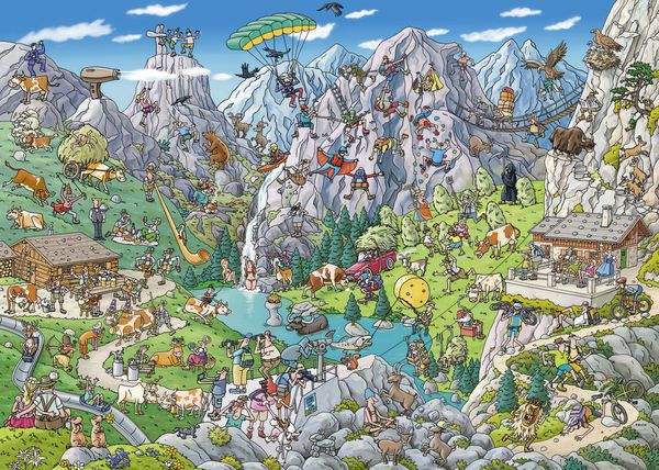 Produktbild: Alpine Fun Puzzle