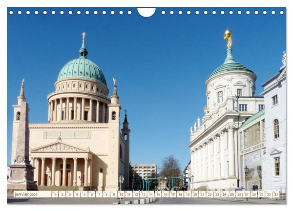 Produktbild: Potsdam - Visite de la magnifique cit&eacute; au sud-ouest de Berlin (Calendrier mural 2026 DIN A4 vertical), CALVENDO calendrier mensuel