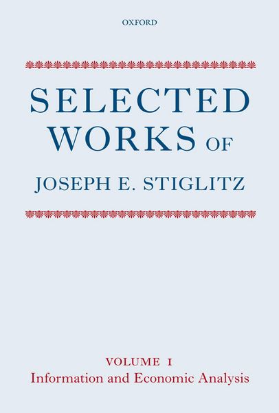 Produktbild: Selected Works of Joseph E. Stiglitz