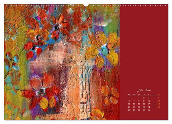 Produktbild: Blumenduft (hochwertiger Premium Wandkalender 2026 DIN A2 quer), Kunstdruck in Hochglanz