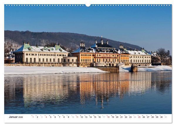 Produktbild: Sachsen (hochwertiger Premium Wandkalender 2026 DIN A2 quer), Kunstdruck in Hochglanz