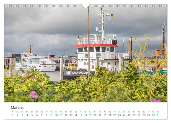 Produktbild: Moin Norden-Norddeich (Wandkalender 2026 DIN A3 quer), CALVENDO Monatskalender