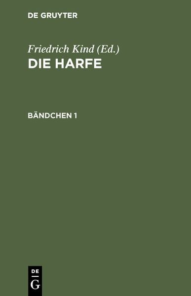 Produktbild: Die Harfe. B&auml;ndchen 1