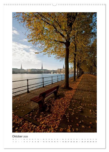 Produktbild: Hamburg Vertical (Wandkalender 2026 DIN A2 hoch), CALVENDO Monatskalender