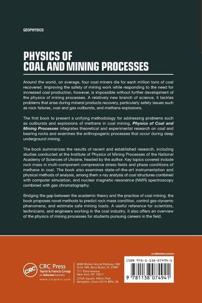 Produktbild: Physics of Coal and Mining Processes