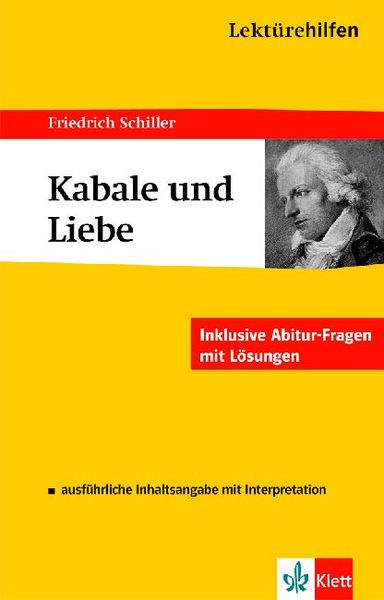 Produktbild: Schiller: Kabale und Liebe