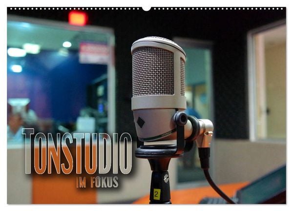 Produktbild: Tonstudio im Fokus (Wandkalender 2026 DIN A2 quer), CALVENDO Monatskalender
