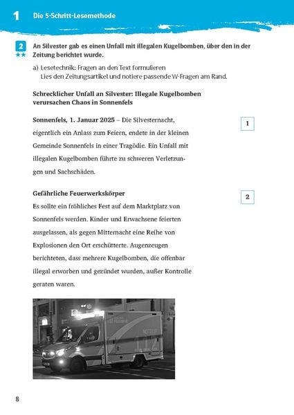 Produktbild: Klett 10-Minuten-Training Deutsch Texte lesen und verstehen 6. Klasse