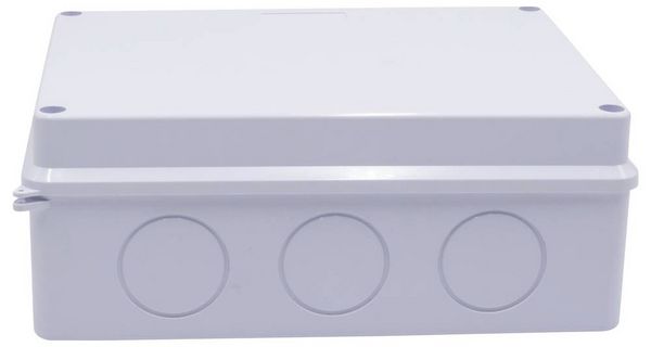 Produktbild: TRU COMPONENTS TC-RB 200x155x80 TC-10239108 Installations-Geh&auml;use ABS Kunststoff Wei&szlig; 1St.
