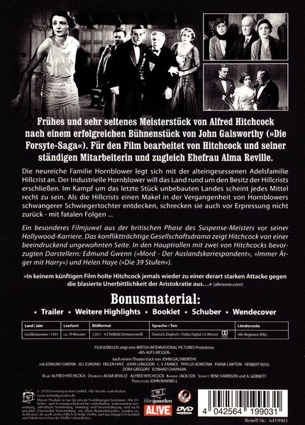 Produktbild: Bis aufs Messer (Alfred Hitchcock) (Filmjuwelen)