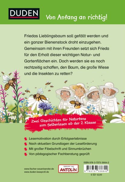 Produktbild: Duden Leseprofi &ndash; Die Gartenretter, 2. Klasse (Doppelband)