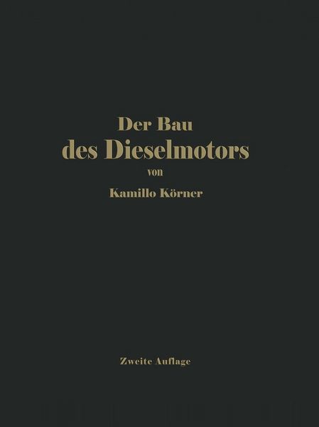 Produktbild: Der Bau des Dieselmotors